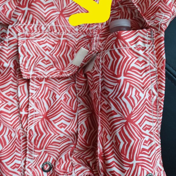 Old Navy DEEP POCKETS Swim Trunks M – Red/White - Picture 8 of 9